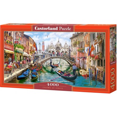 Castorland 4000 - The charm of Venice, Richard McNeill