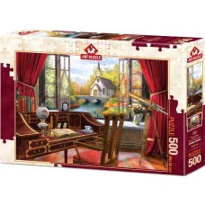 Art Puzzle 500 - The view from my workplace