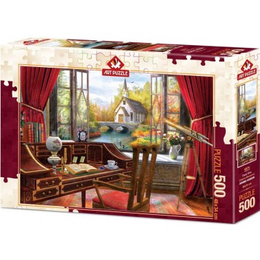 Art Puzzle 500 - The view from my workplace