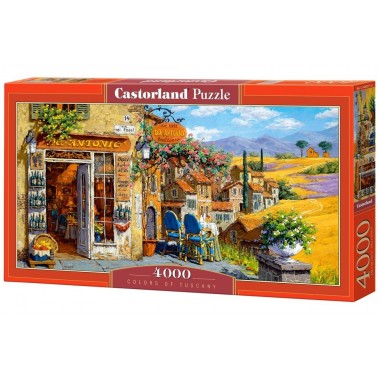 Castorland 4000 - The colors of Tuscany