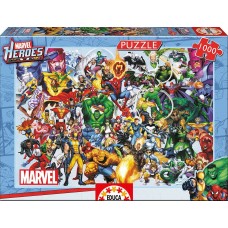 Educa 1000 - The Characters of Marvel