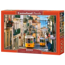 Castorland 1000 - Trams in Lisbon, Portugal Castorland 1000 - Trams in Lisbon, Portugal