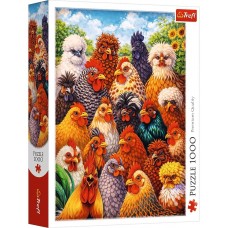 Trefl 1000 - Colored hens