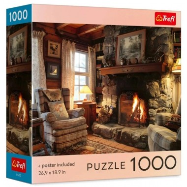 Trefl 1000 - Cozy Cabin
