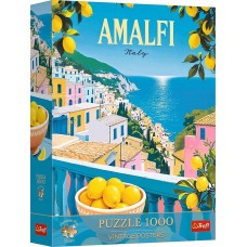 Trefl 1000 - Vintage Poster of Amalfi, Italy