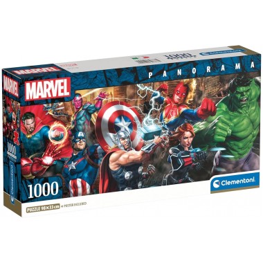 Clementoni 1000 - Marvel Heroes in Action