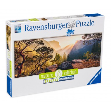 Ravensburger 1000  -  Yosemite Park, -Panoramic Puzzle