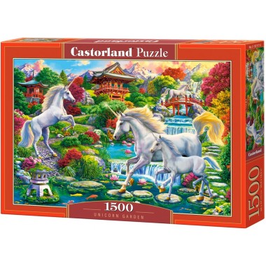 Castorland 1500 - The Garden of Unicorns