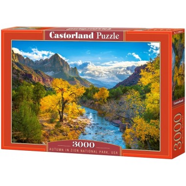 Castorland 3000 - Autumn in Zion National Park, USA