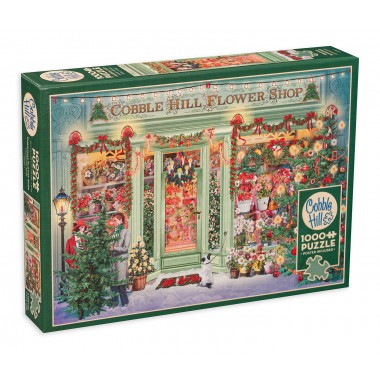 Cobble Hill 1000 - Christmas flower shop