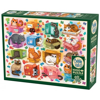 Cobble Hill 1000 – Cats vs. Puzzles