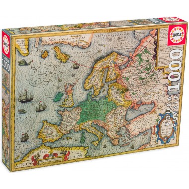 Educa 1000 - A map of Europe