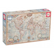 Educa 1000 - Political map of the world, miniature