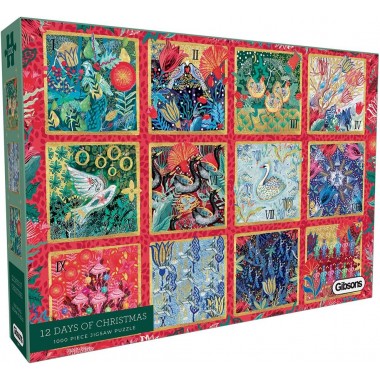 Gibsons 1000 - The Twelve Days of Christmas