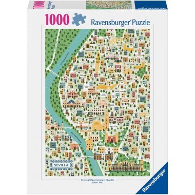 Ravensburger 1000 - Map of Seville