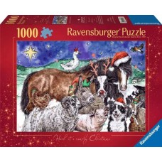Ravensburger 1000 - Christmas Farm Ravensburger 1000 - Christmas Farm