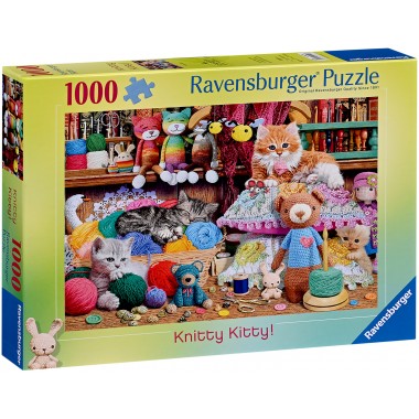 Ravensburger 1000 - Kittens in Yarn