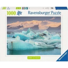 Ravensburger 1000 - Glacier lake in Iceland