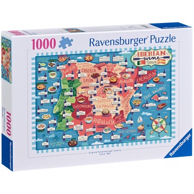 Ravensburger 1000 - Wine list of Iberia