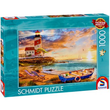 Schmidt 1000 - Sunset o.lighthouse bay