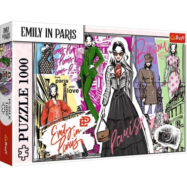 Trefl 1000 - Emily in Paris: Fashion inspirations