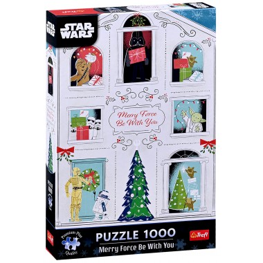 Trefl 1000 - Star Wars: May the Force of Christmas be with you