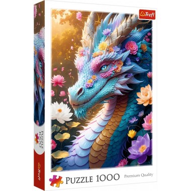 Trefl 1000 - Colorful dragon