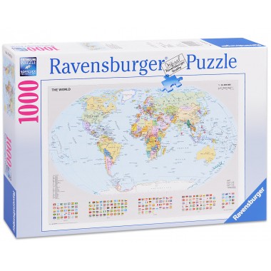 Ravensburger 1000 - Political map of the world