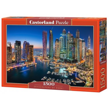 Castorland 1500 - Dubai skyscrapers