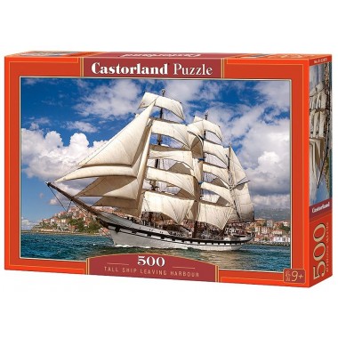 Castorland 500 - A ship departing from the port