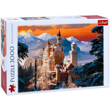 Trefl 3000 - Winter castle in Germany