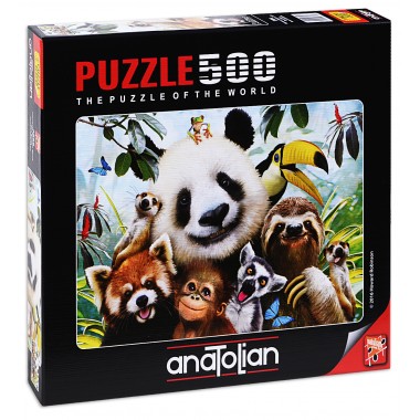 Puzzle Anatolian 500 - Animal Relief, Howard Robinson