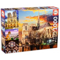 Educa 1000 - Notre Dame Cathedral in Paris, collage